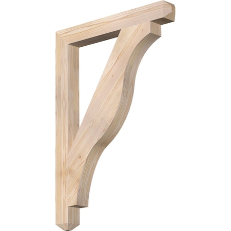 Ekena Millwork Funston Craftsman Smooth Bracket, Douglas Fir, 3 1/2"W x 30"D x 42"H BKT04X30X42FST04SDF